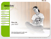 Tablet Screenshot of lenofon.com